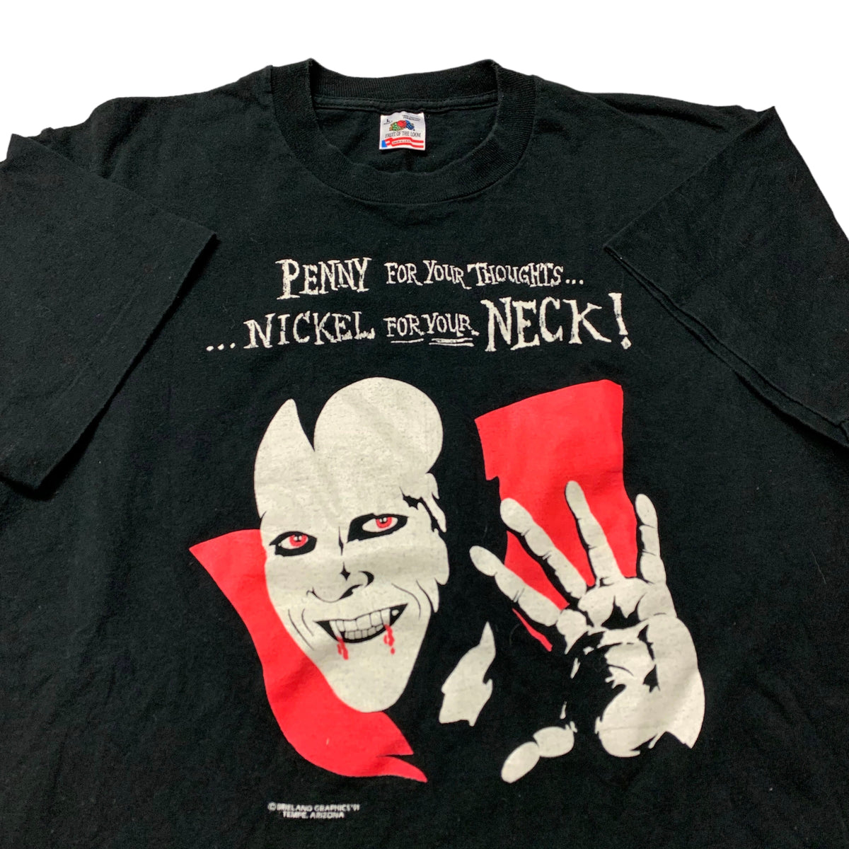 90’s ‘Nickel for your Neck’ Vampire T-Shirt