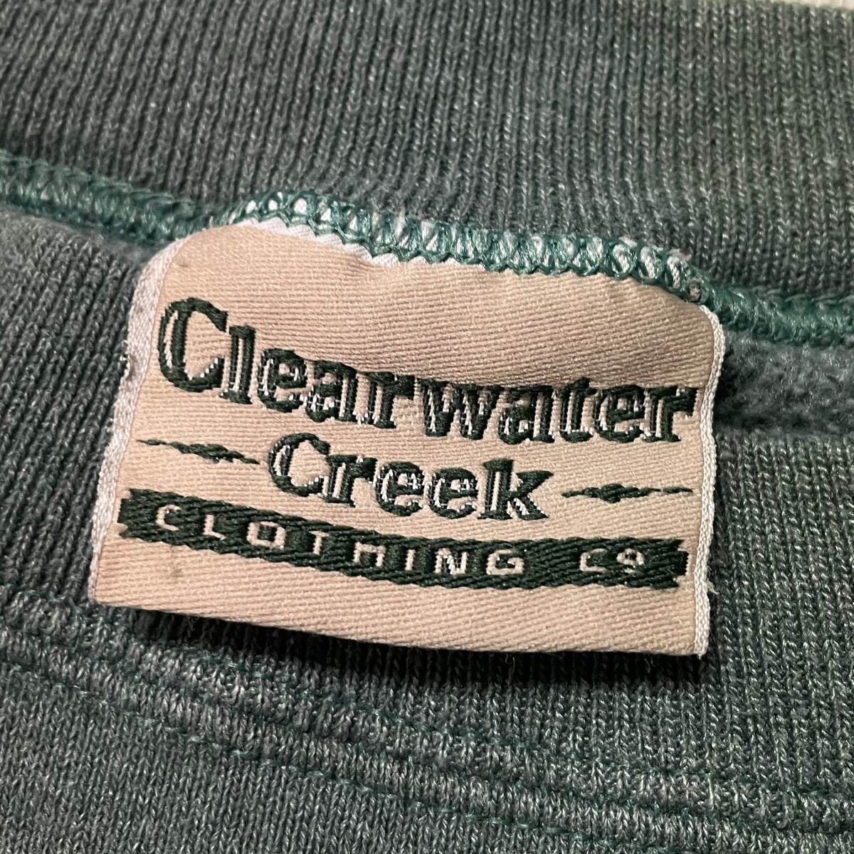 90’s Mallard Hunting Decoys Sweatshirt Green