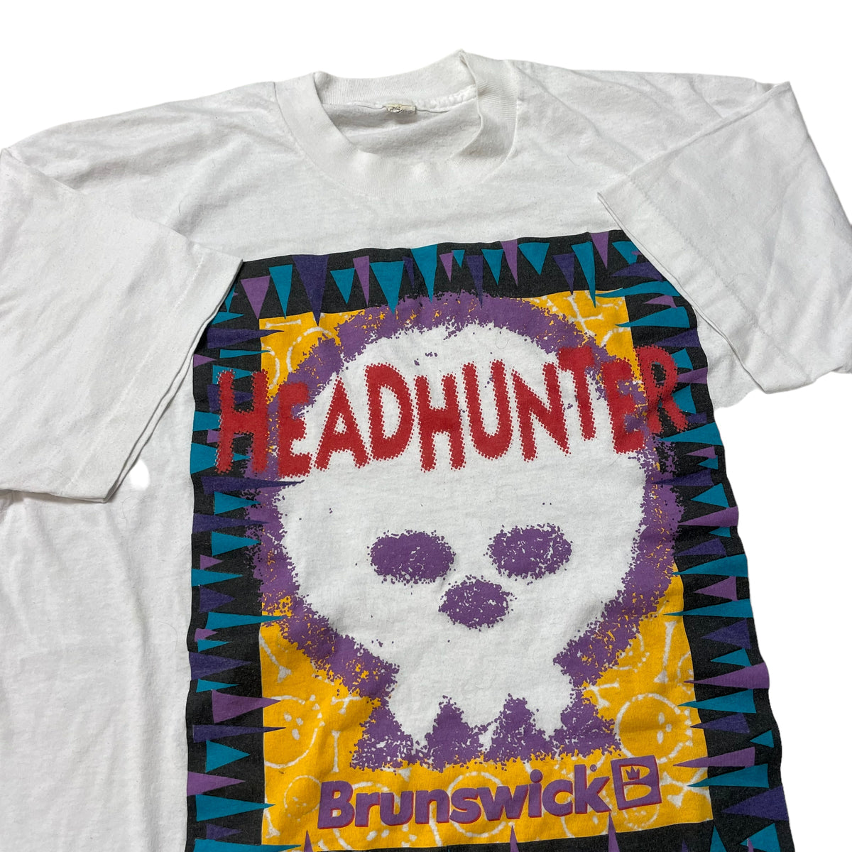 80’s ‘Headhunter’ Brunswick Bowling Skull T-Shirt
