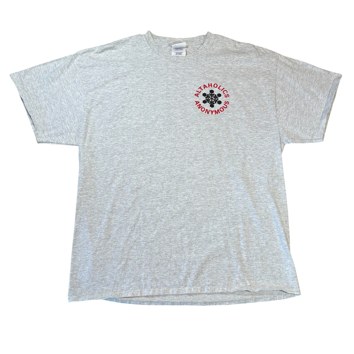 Altaholics Anonymous Ski Resort T-Shirt XL