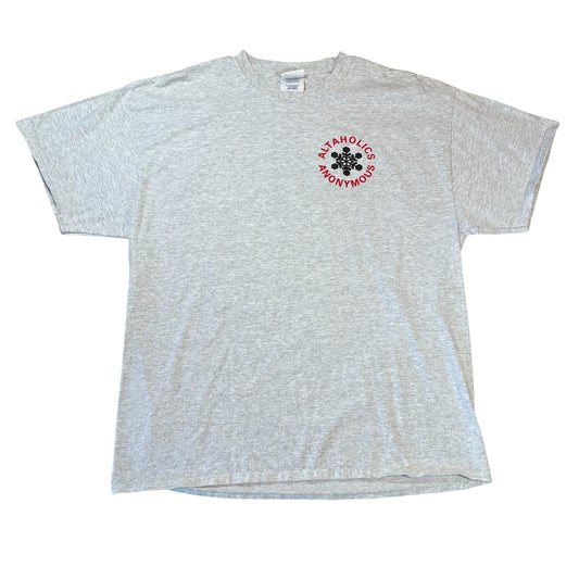 Altaholics Anonymous Ski Resort T-Shirt XL