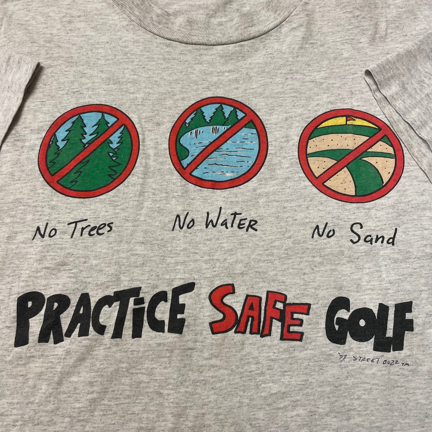 90’s ‘Practice Safe Golf’ T-Shirt