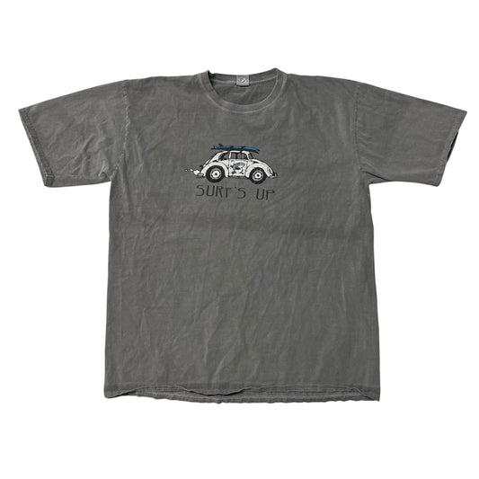 00’s Crazy shirt ‘Surf’s Up’ Crater Dyed T-Shirt