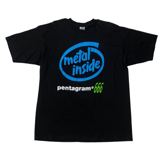 90’s ‘Metal Inside’ Intel Parody T-Shirt