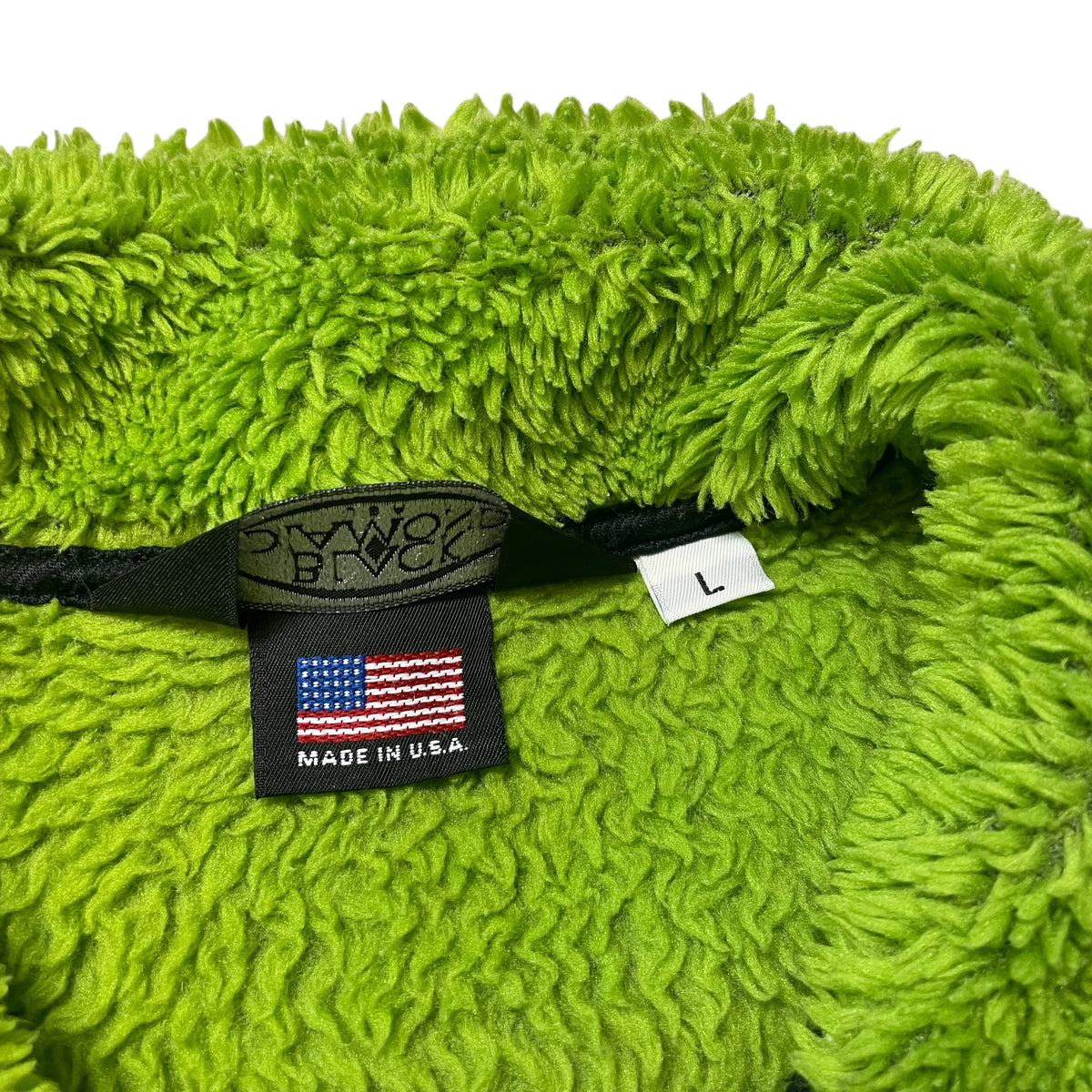 90’s Black Diamond Green/Black Fleece Jacket