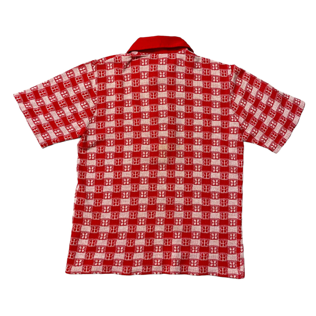 60’s Jantzen Jacquard Pattern Knit Shirt