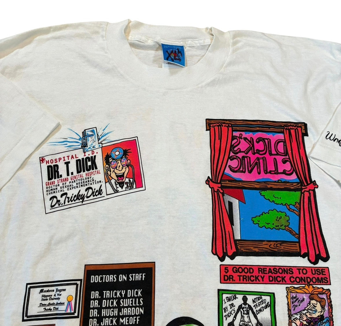 Tricky dicks tee size xl