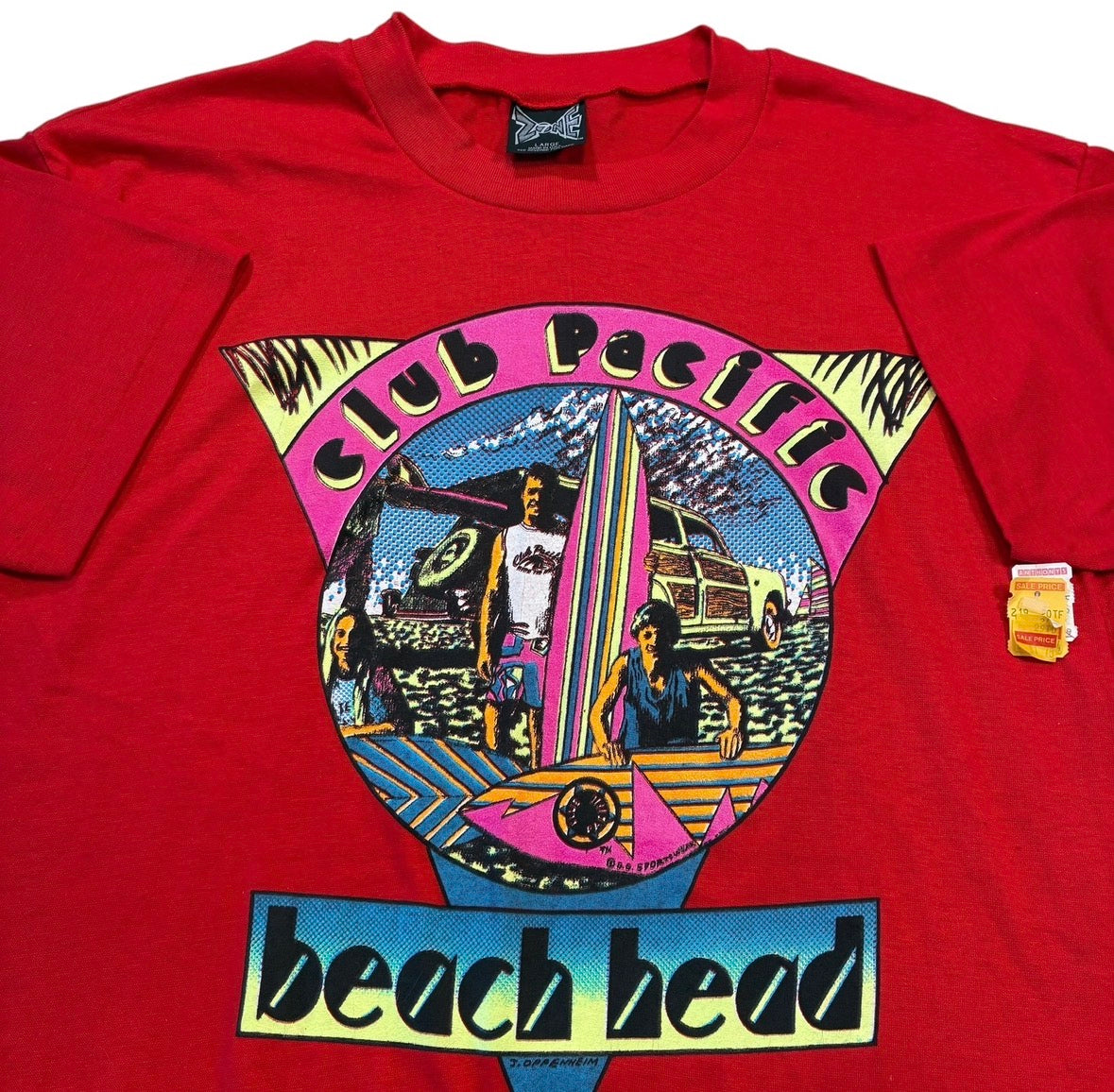 Dead stock, surfing T-shirt size large