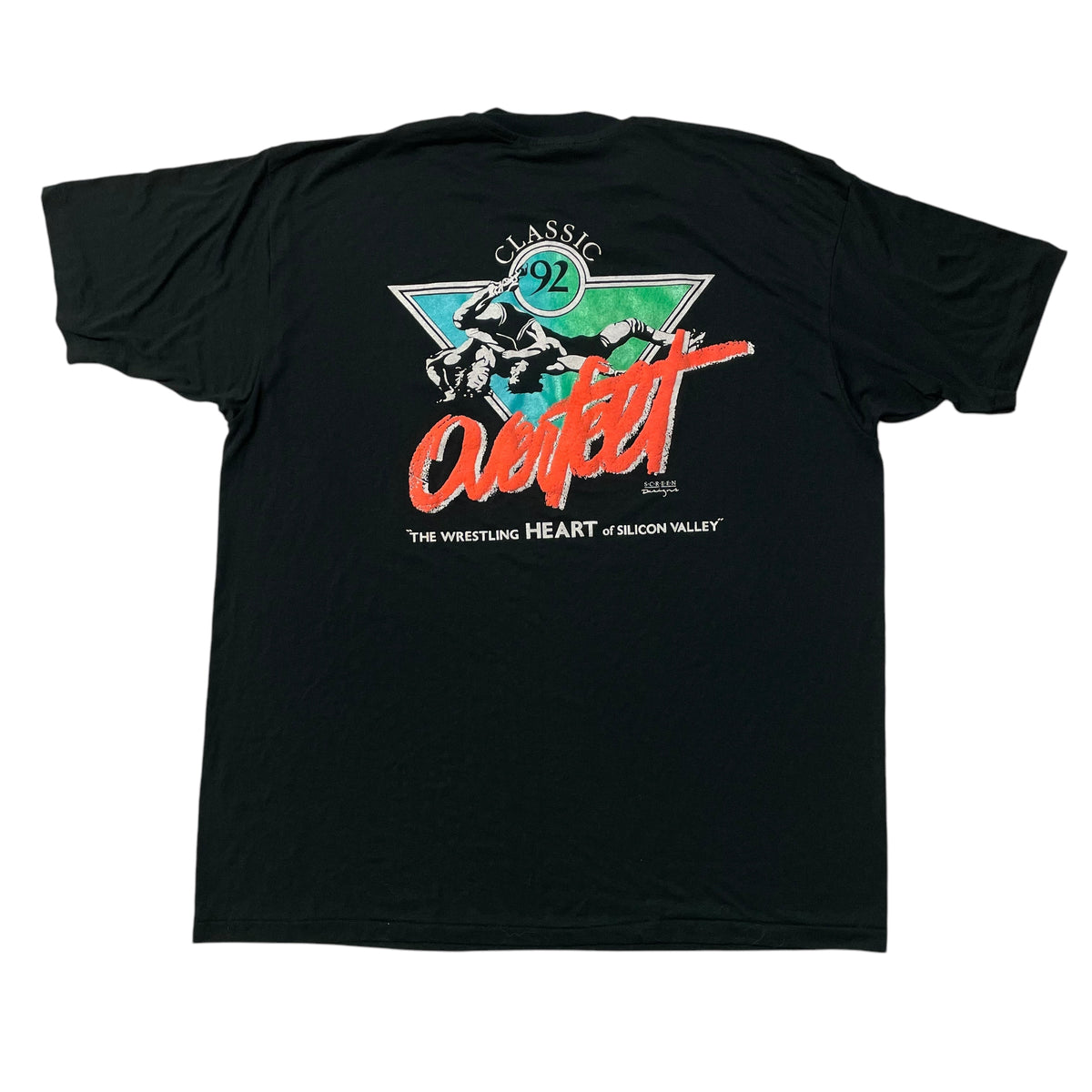80’s ‘Overfeet’ Wrestling T-Shirt