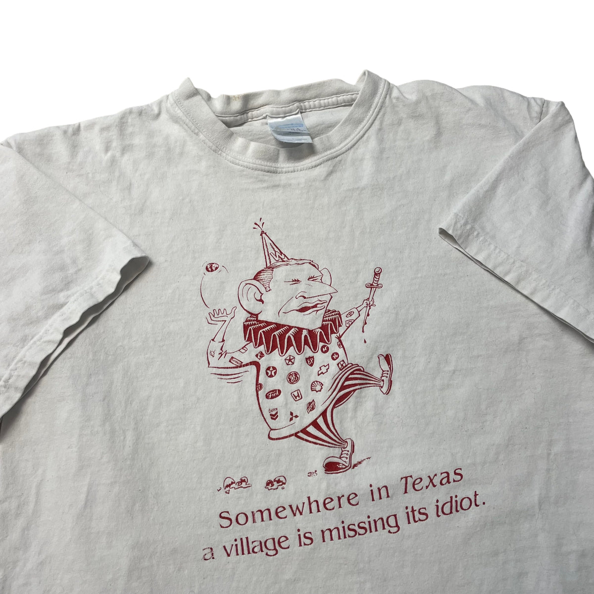 00’s H.W. Bush ‘Village Idiot’ T-Shirt