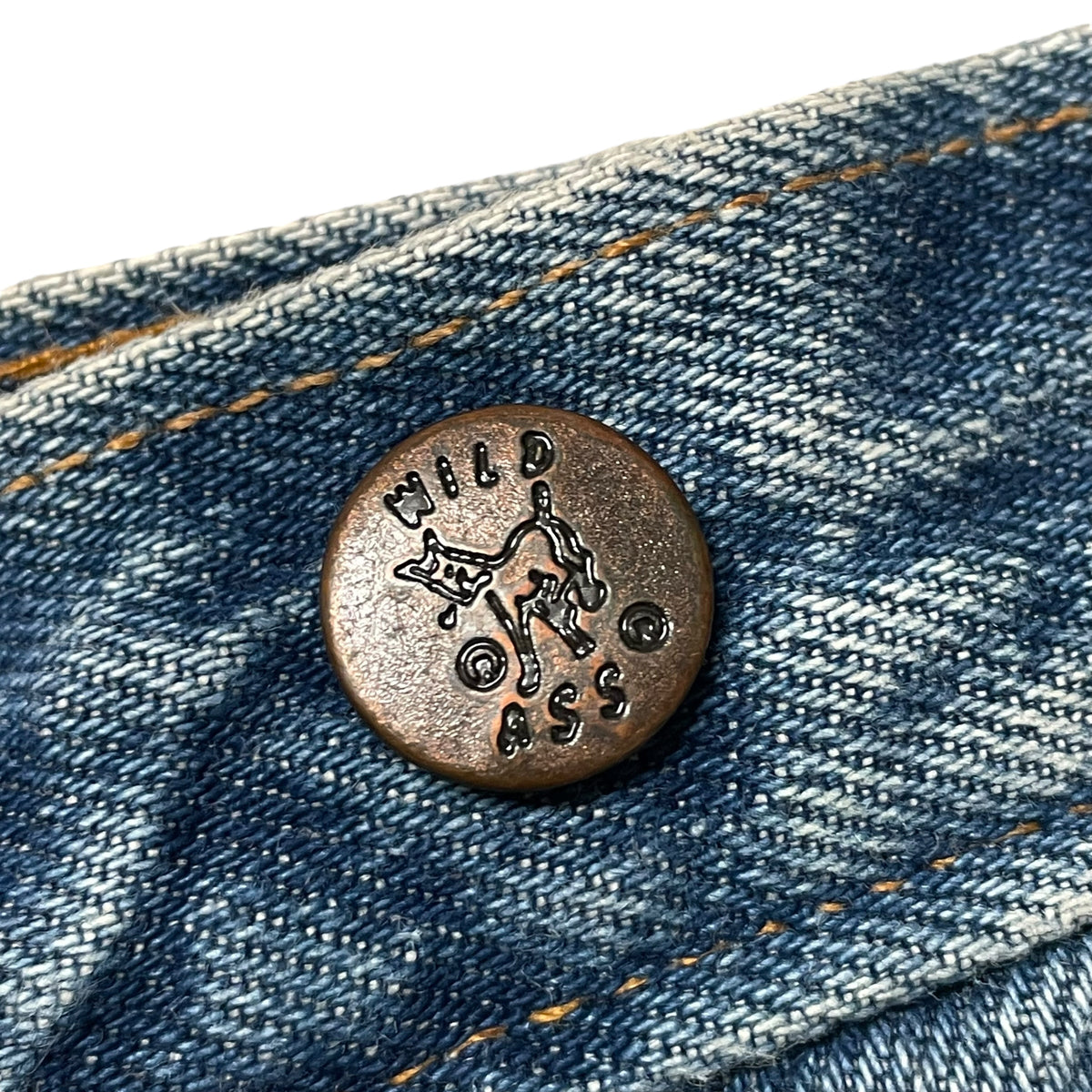 80’s/90’s ‘Wild Ass’ Denim Double Knee Jean
