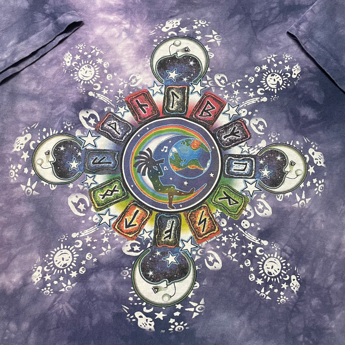 90’s Kokopelli Tie Dye Seventh Sense T-Shirt