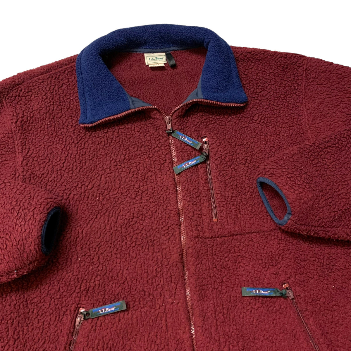 90’s L.L. Bean Fleece Zip Up Jacket