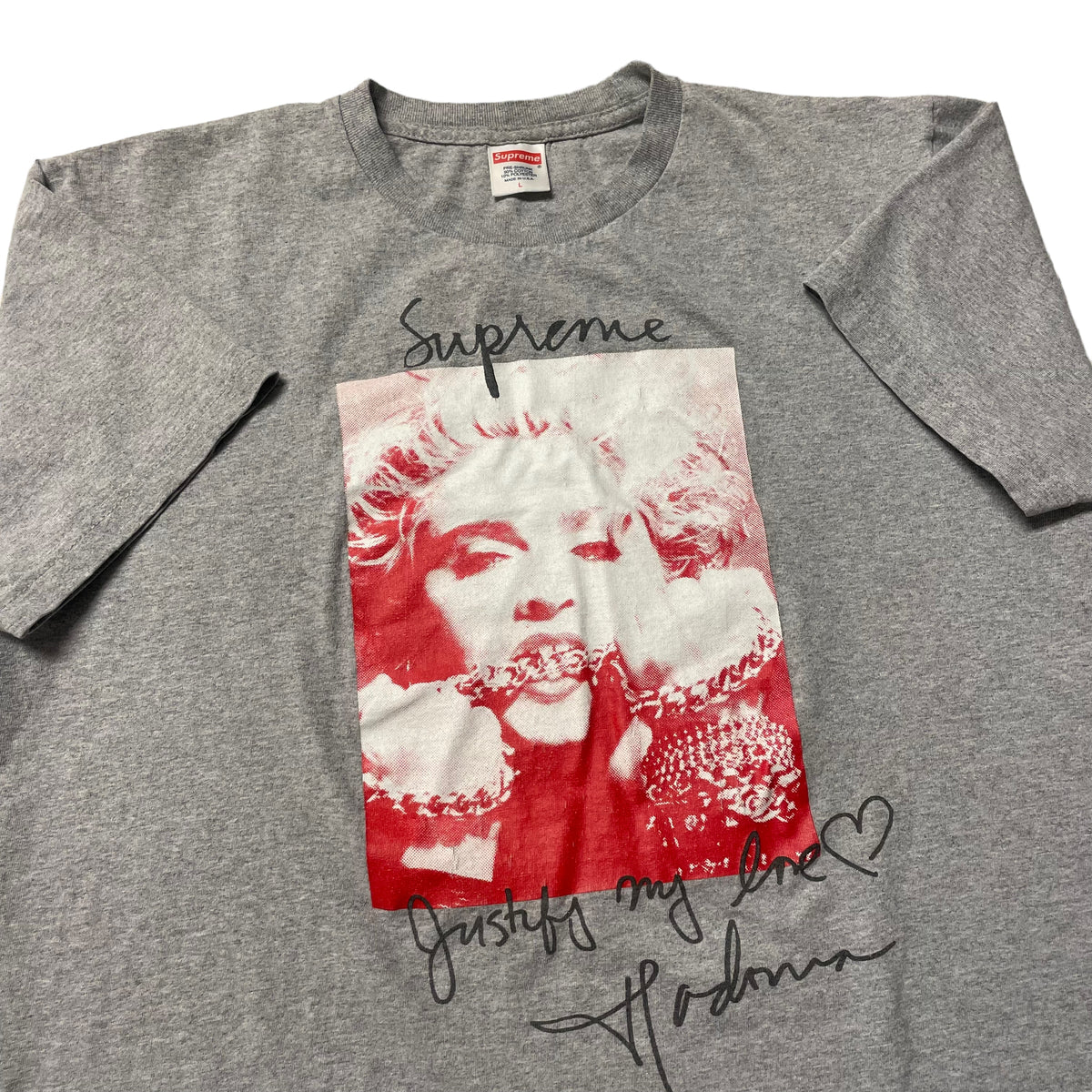 2018 Supreme Madonna T-Shirt
