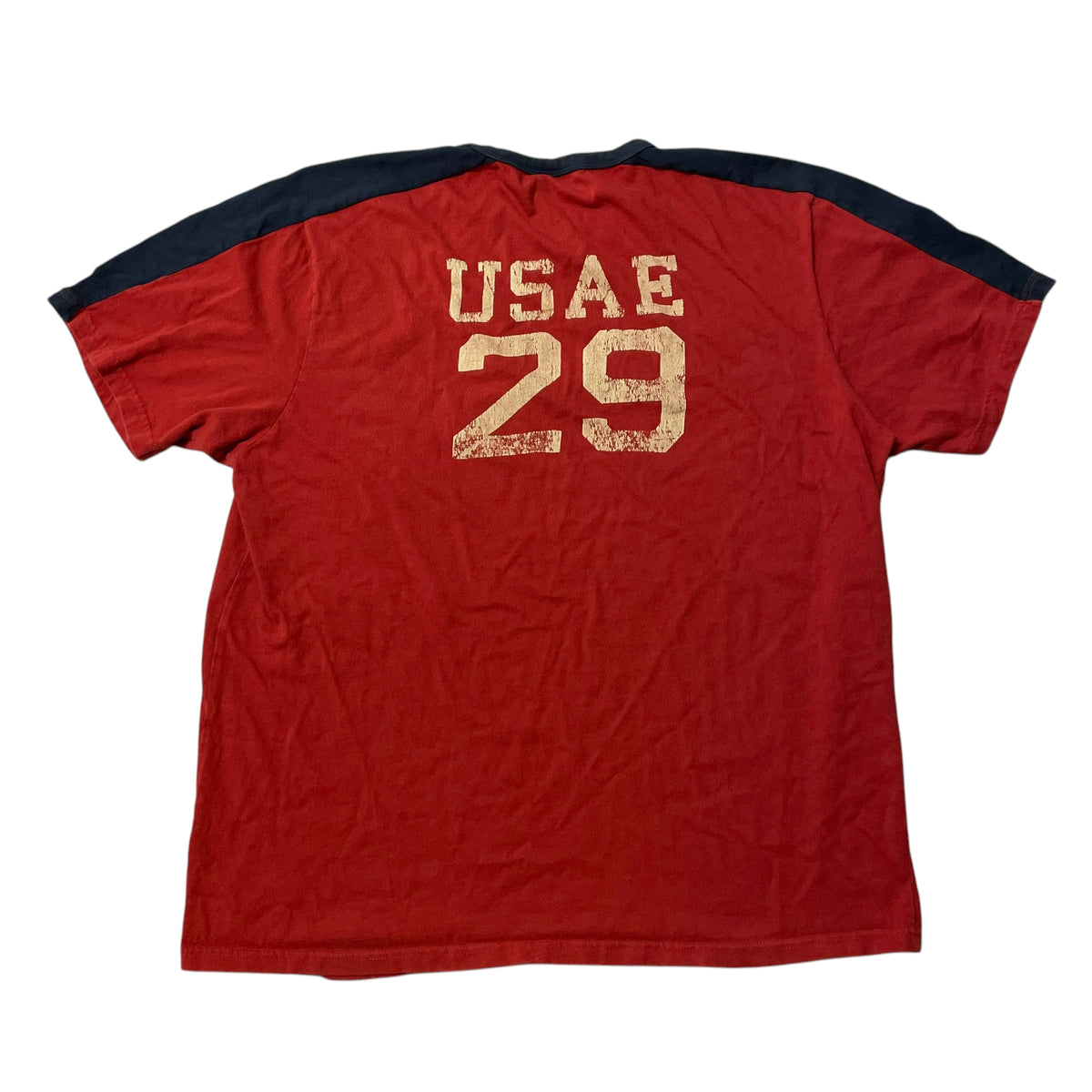 00’s American Eagle Two Tone T-Shirt Red/Navy