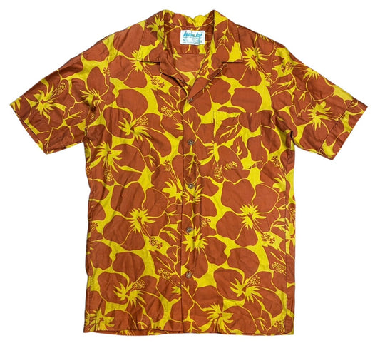 70s￼ jantzen Hawaiian T-shirt, size medium ￼