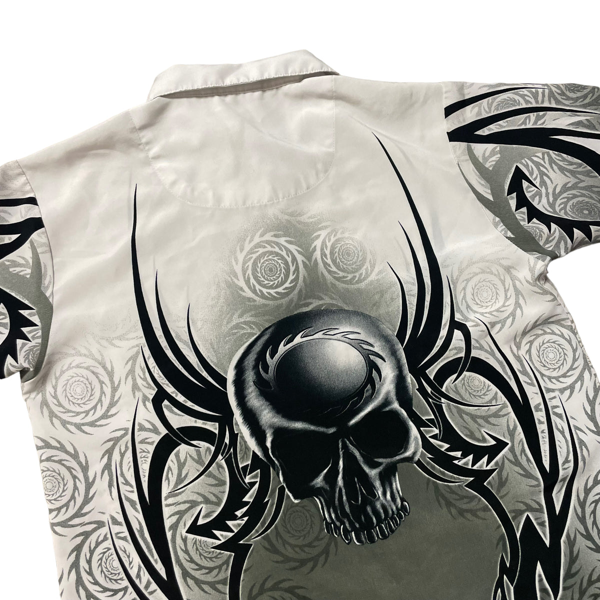 00’s Silver Point Skull Shirt