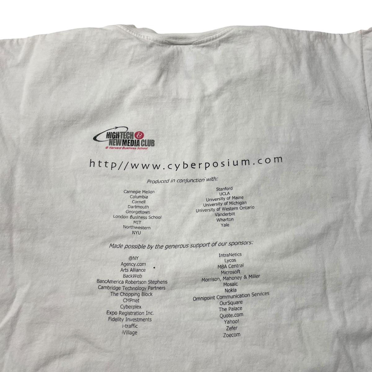 90’s Cyberposium Tech Conference T-Shirt
