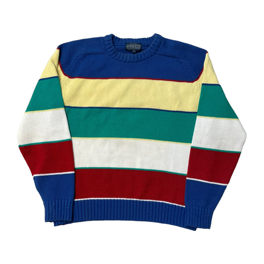 90’s Land’s End Striped Knit Sweater