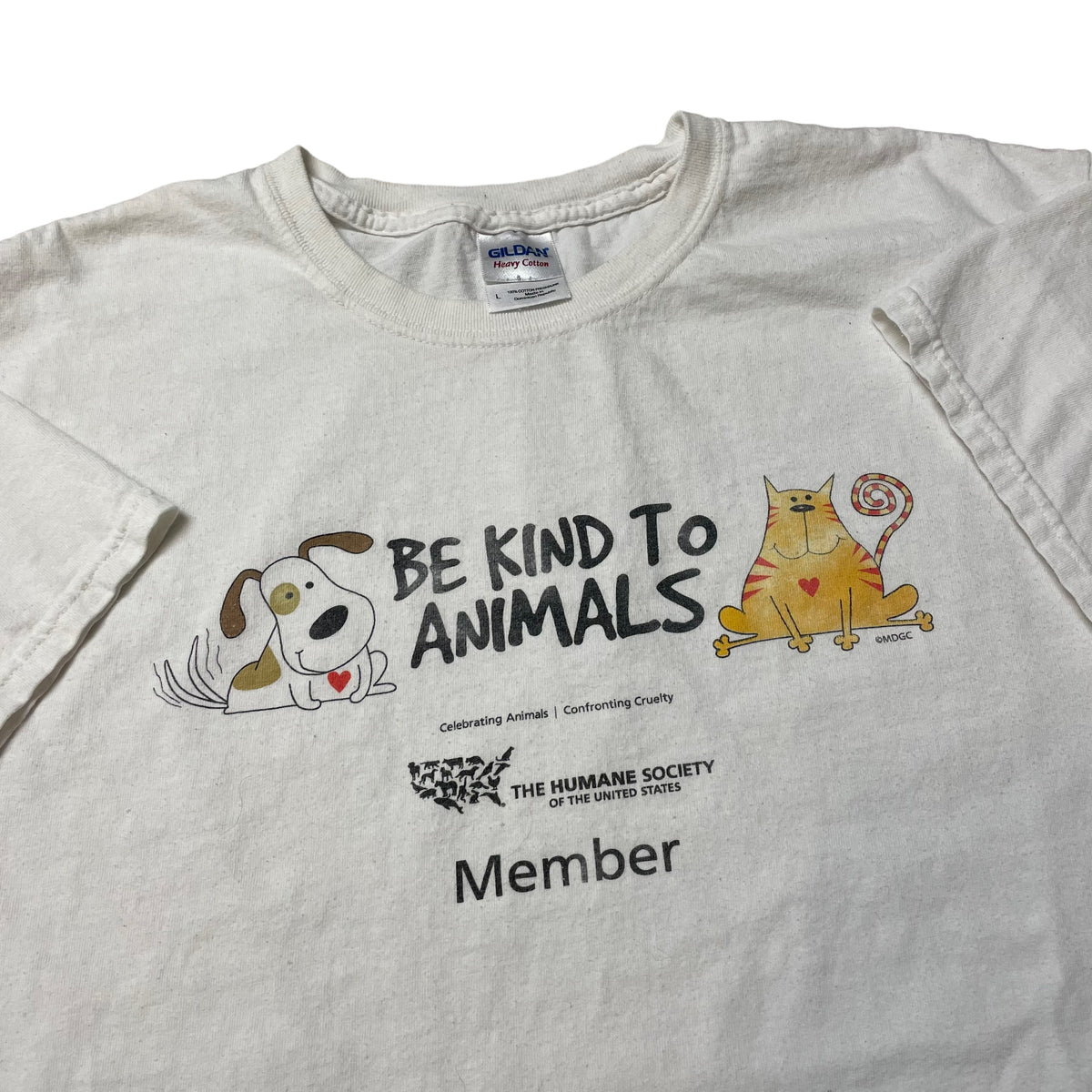 00’s ‘Be Kind to Animals’ Human Society T-Shirt