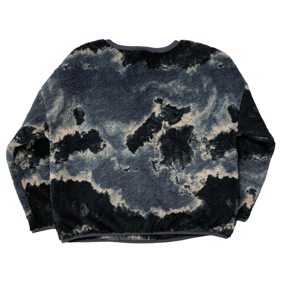 Modern Tie Dye Fleece Pullover Sweatshirt