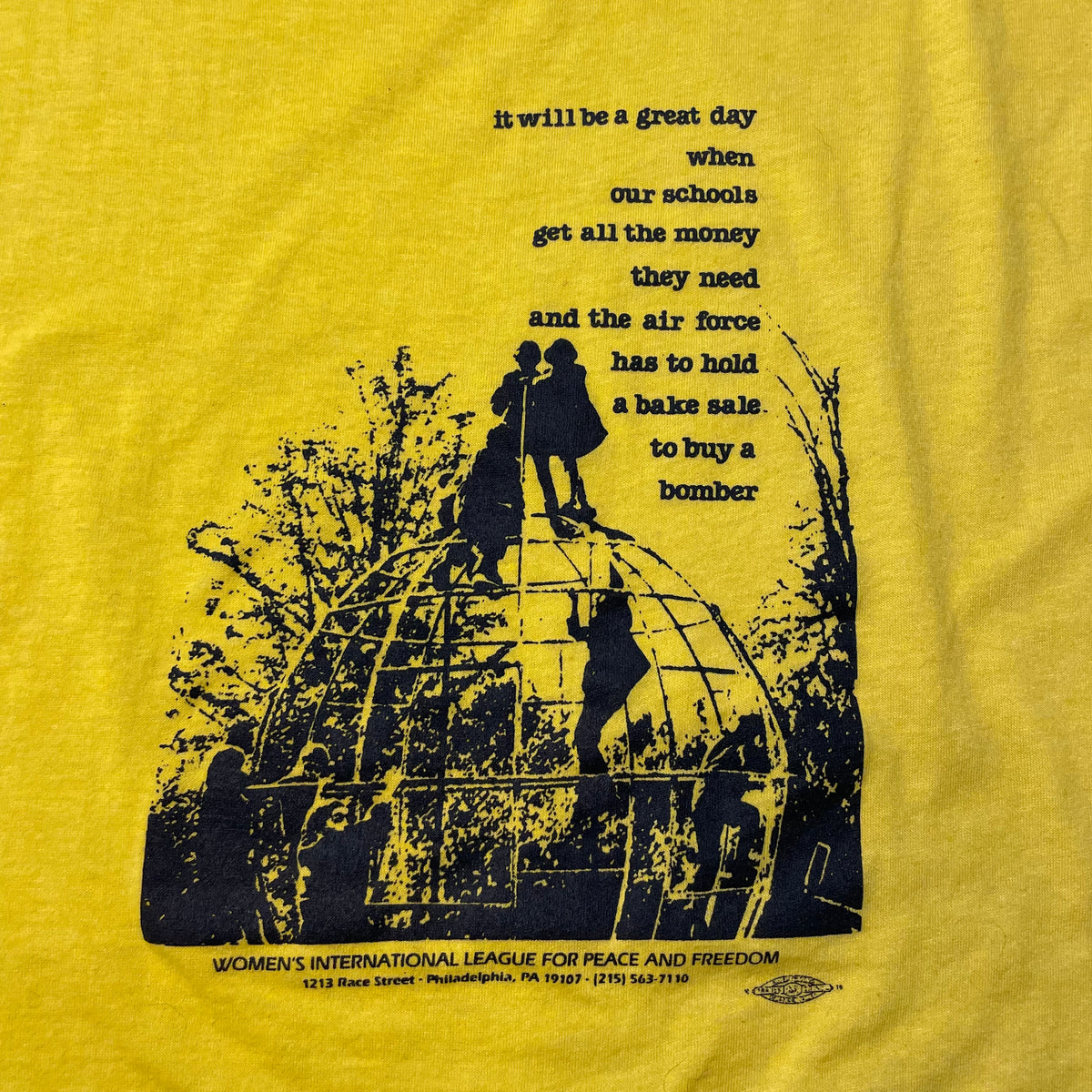 80’s ‘Bake Sale for a Bomber’ T-Shirt
