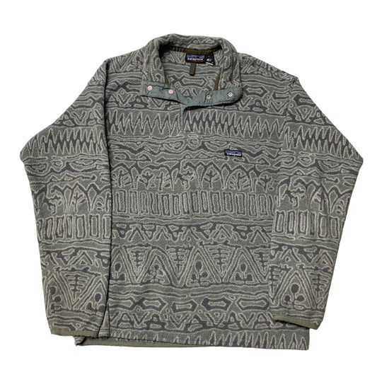 90’s Patagonia Synchilla T-snap ‘Switchback Sagebrush’ Pullover Fleece