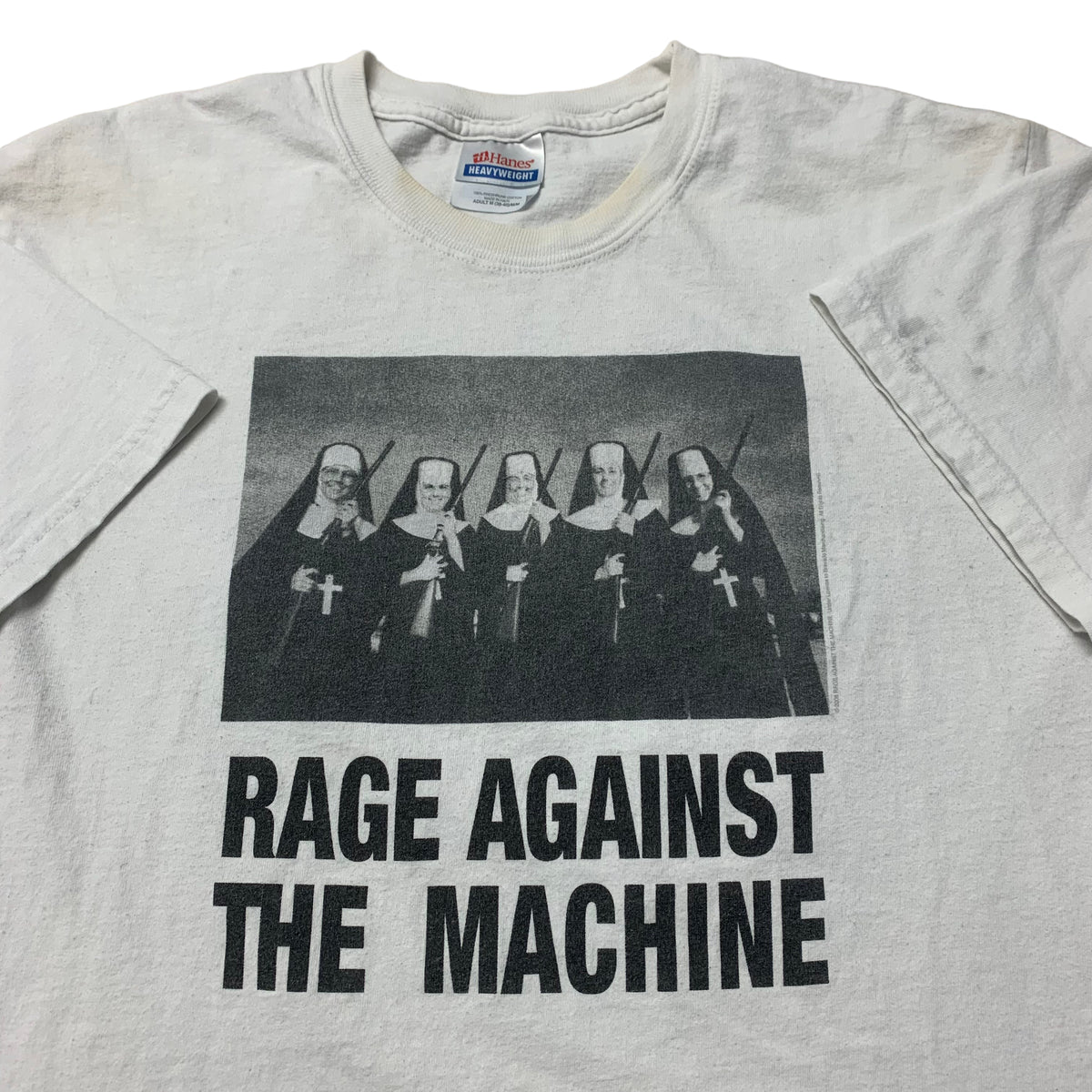 00’s Rage Against The Machine ’Nuns & Guns’ T-Shirt