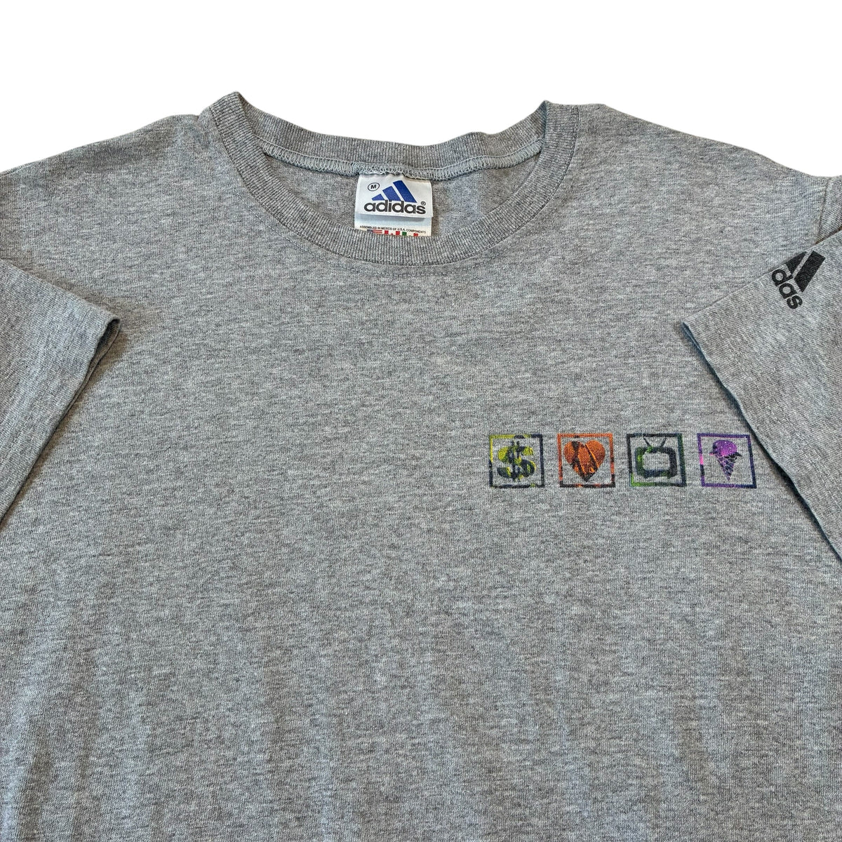 Adidas ‘There Are Worse Addictions’ T-Shirt Medium