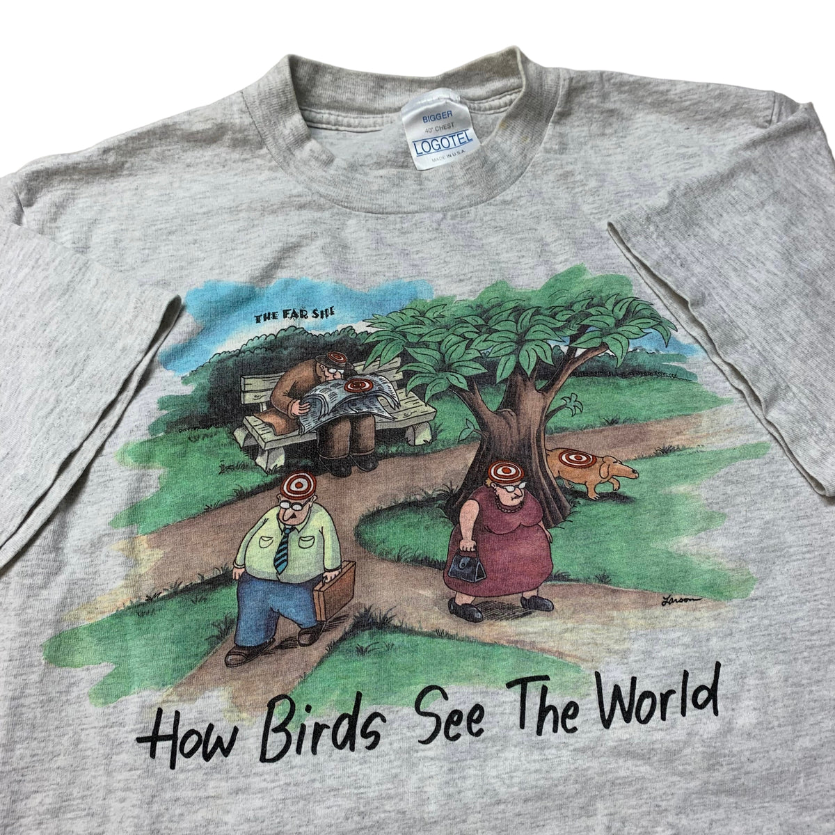 90’s ‘How Birds See The World’ Far Side T-Shirt
