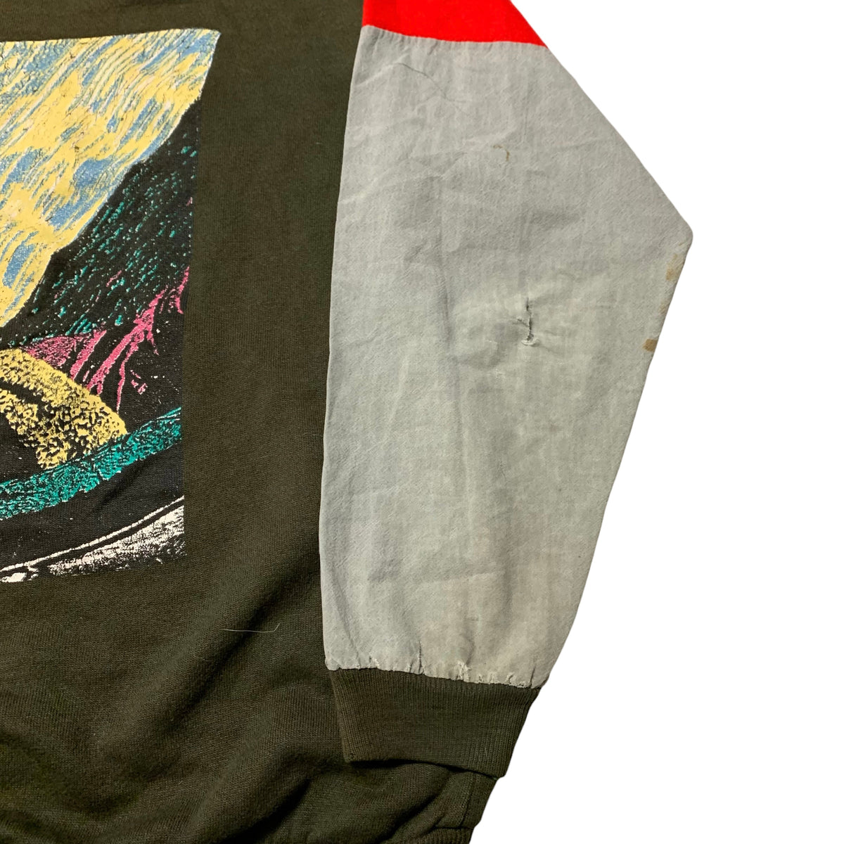 70’s ‘Trans-Atlantic First Flight’ 3 tone sweatshirt