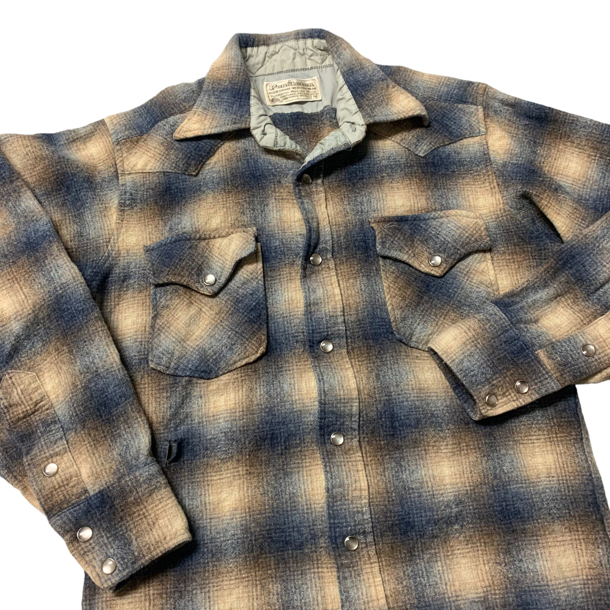 60’s/70’s Pendleton ‘High Grade Western Wear’ Pearl Snap Flannel Shirt