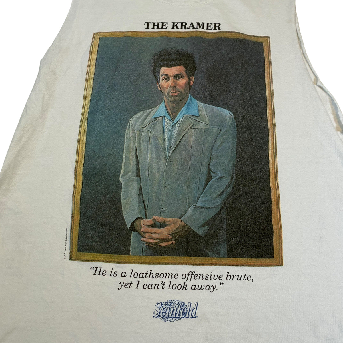 Kramer cut off tee size large