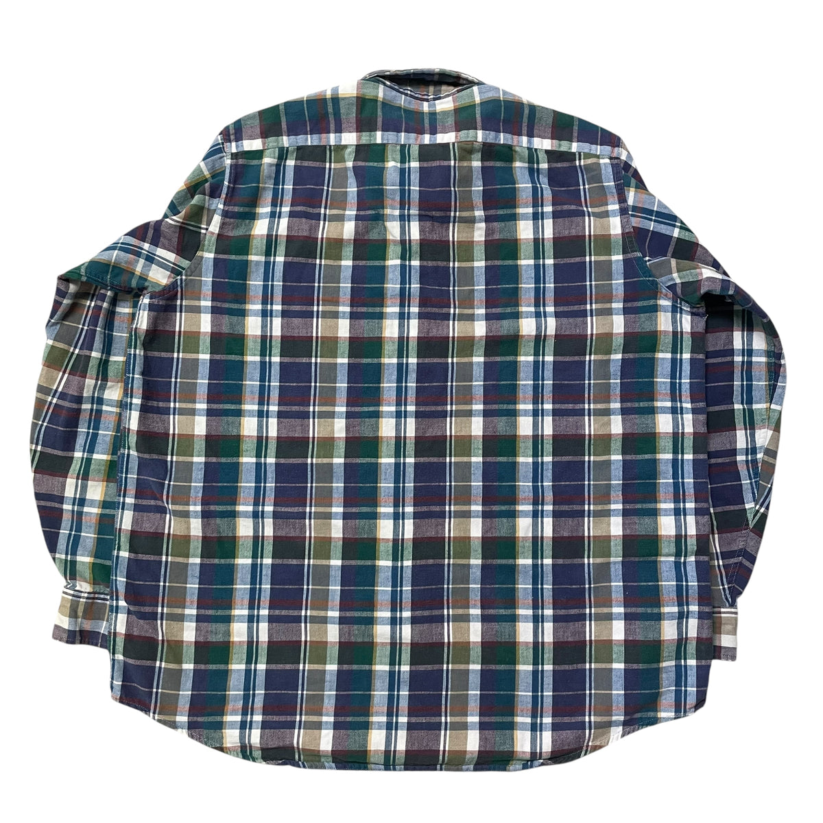 90’s L.L. Bean Long Sleeve Multicolor Plaid Shirt