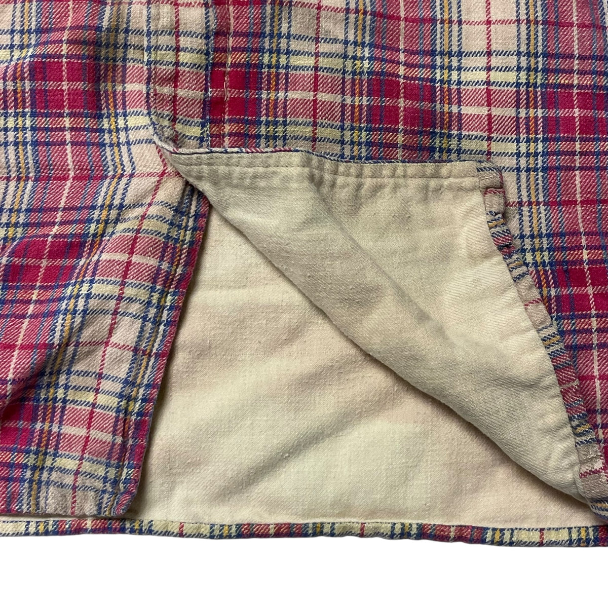 80’s Coming Attractions Cotton Lined Plaid Flannel Shirt