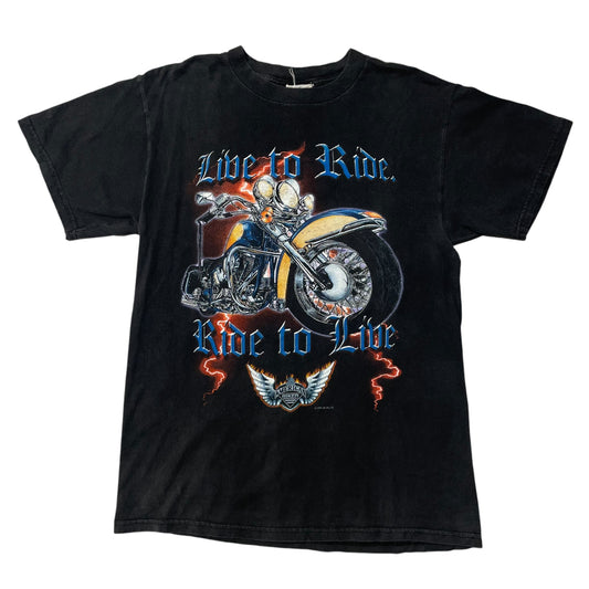 90’s ‘Live to Ride’ Biker T-Shirt