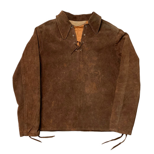 60’s/70’s Deerskin Lace Pullover Jacket