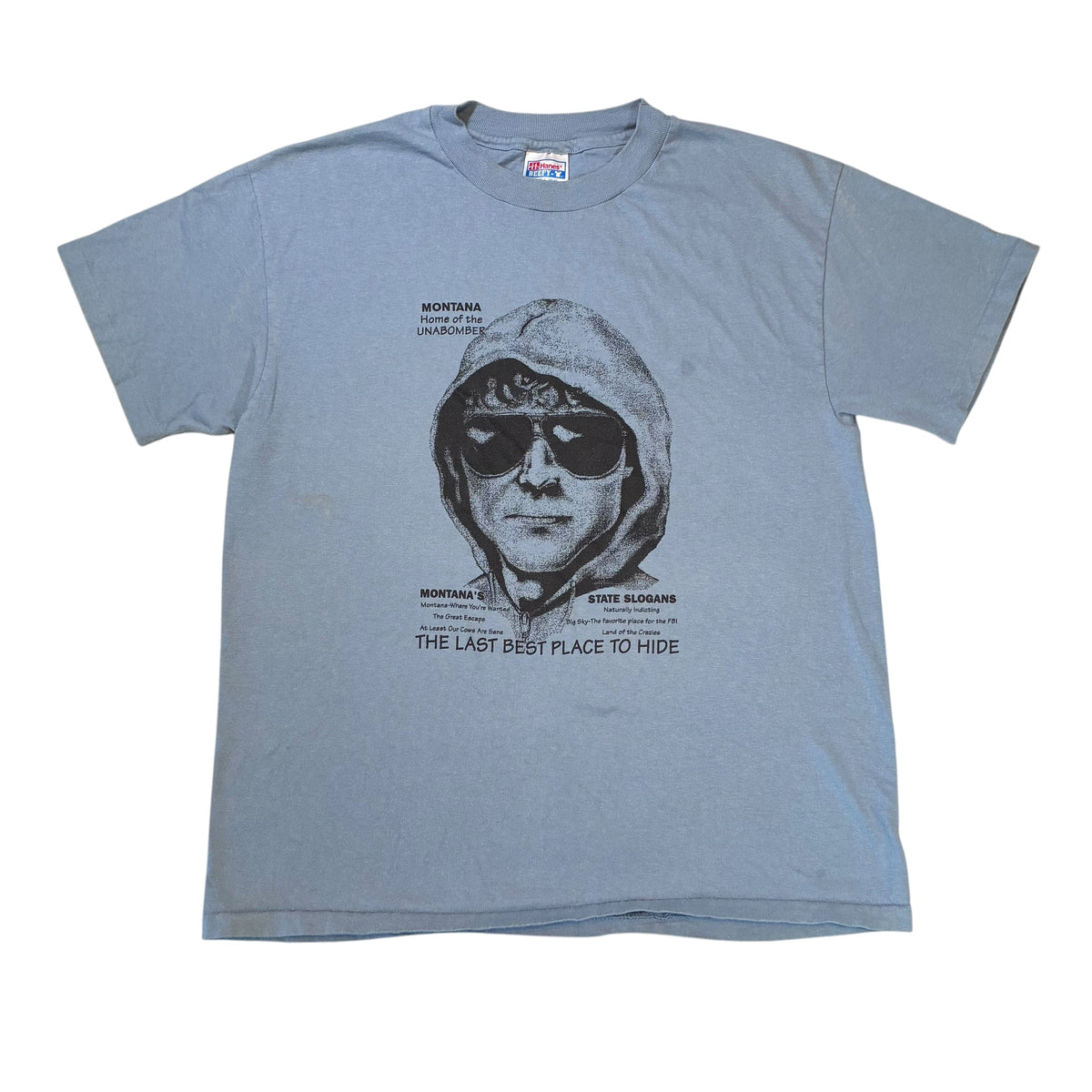 Unabomber tee size large