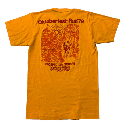 70’s Octoberfest Run ‘Prospector Square Wolves’ Marathon T-Shirt