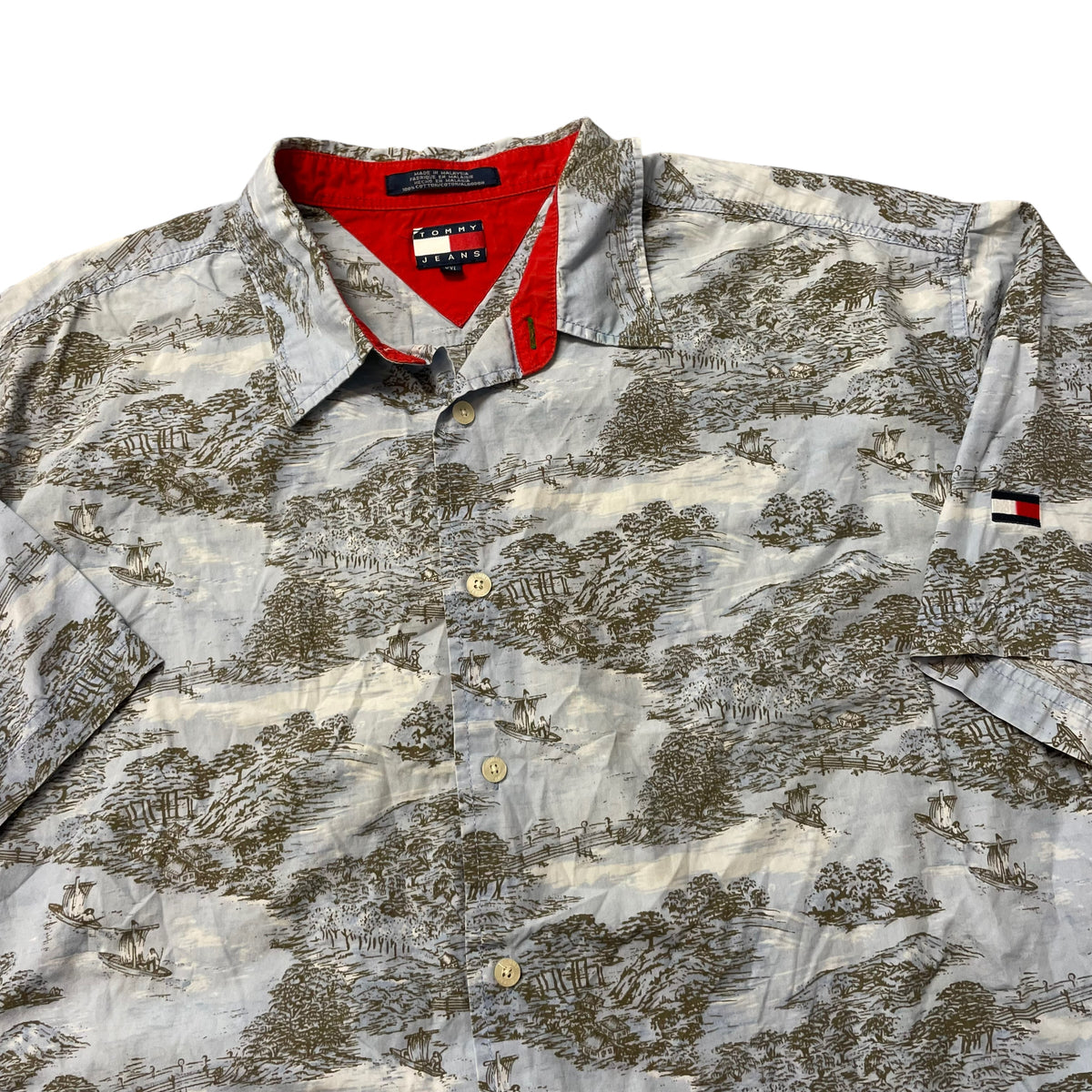 00’s Tommy Jeans Hawaiian Shirt
