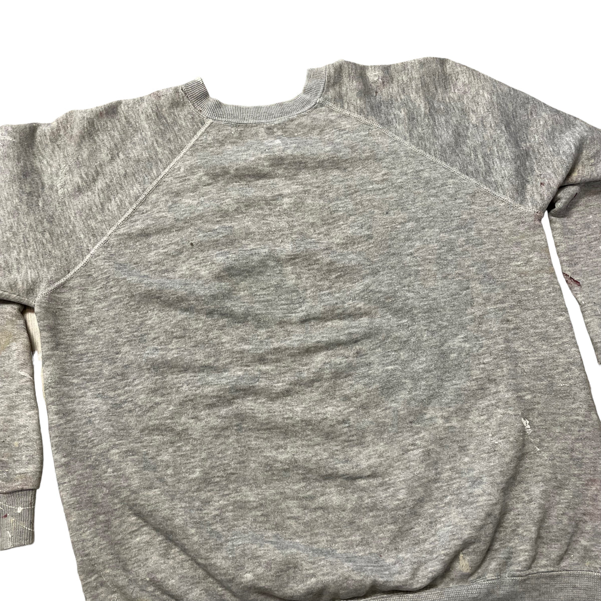 70’s/80’s Paint Splattered Grey Sweatshirt