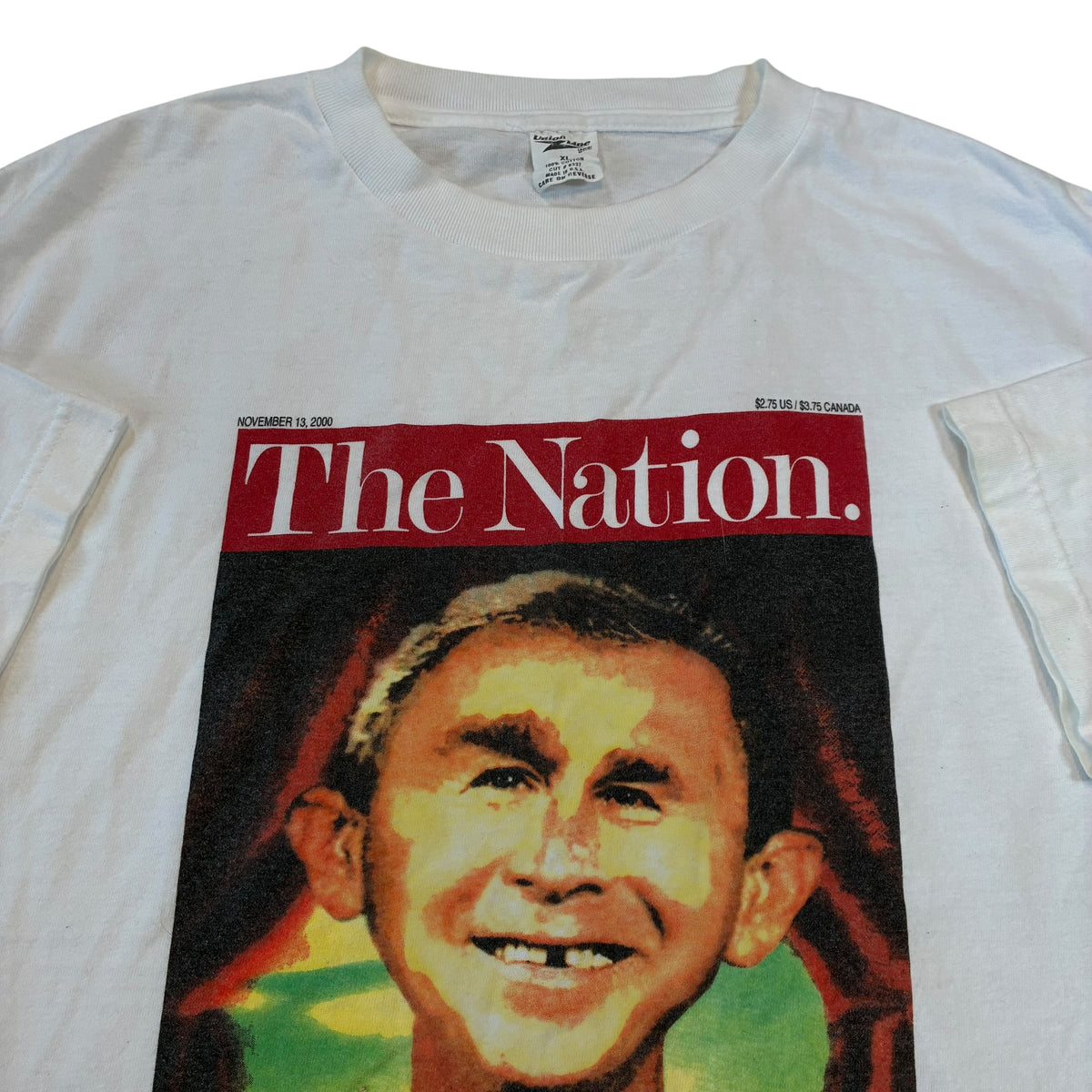Mad Magazine The Nation George Bush Parody T-Shirt XL