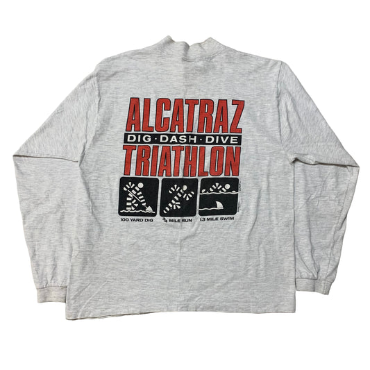 90’s Alcatraz Triathlon Crazy Shirt L/S T-Shirt