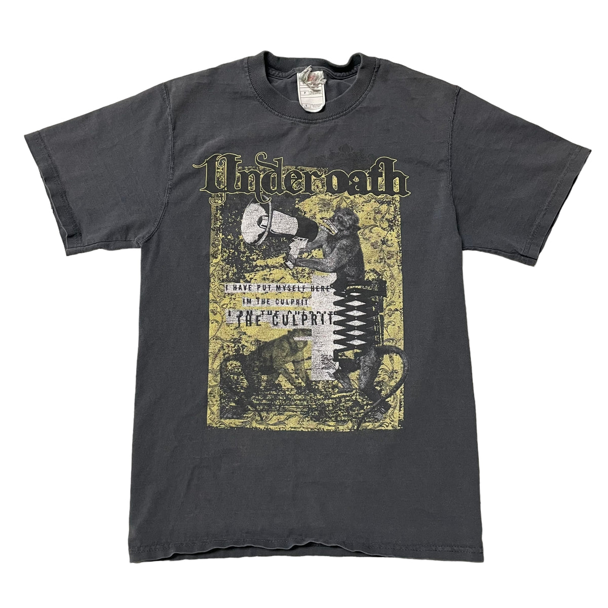 00’s Under Oath ‘The Culprit’ Unreleased Band Doc. T-Shirt