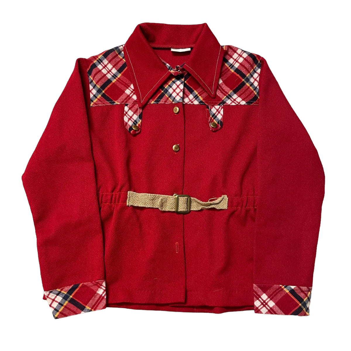 70’s Plaid Girl’s/Women’s Shirt