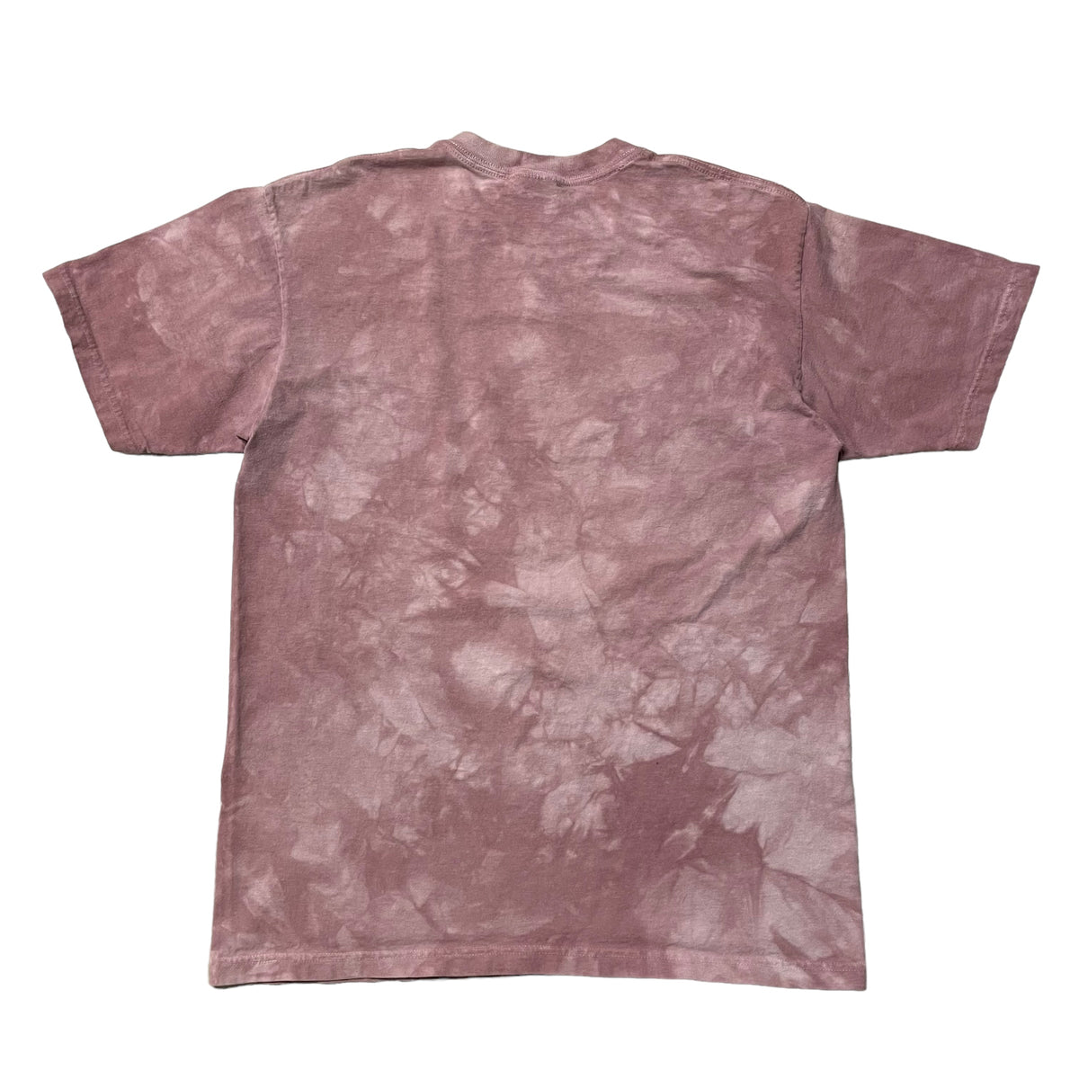 00’s Painted Cranes and Flowers Tie Dye T-Shirt