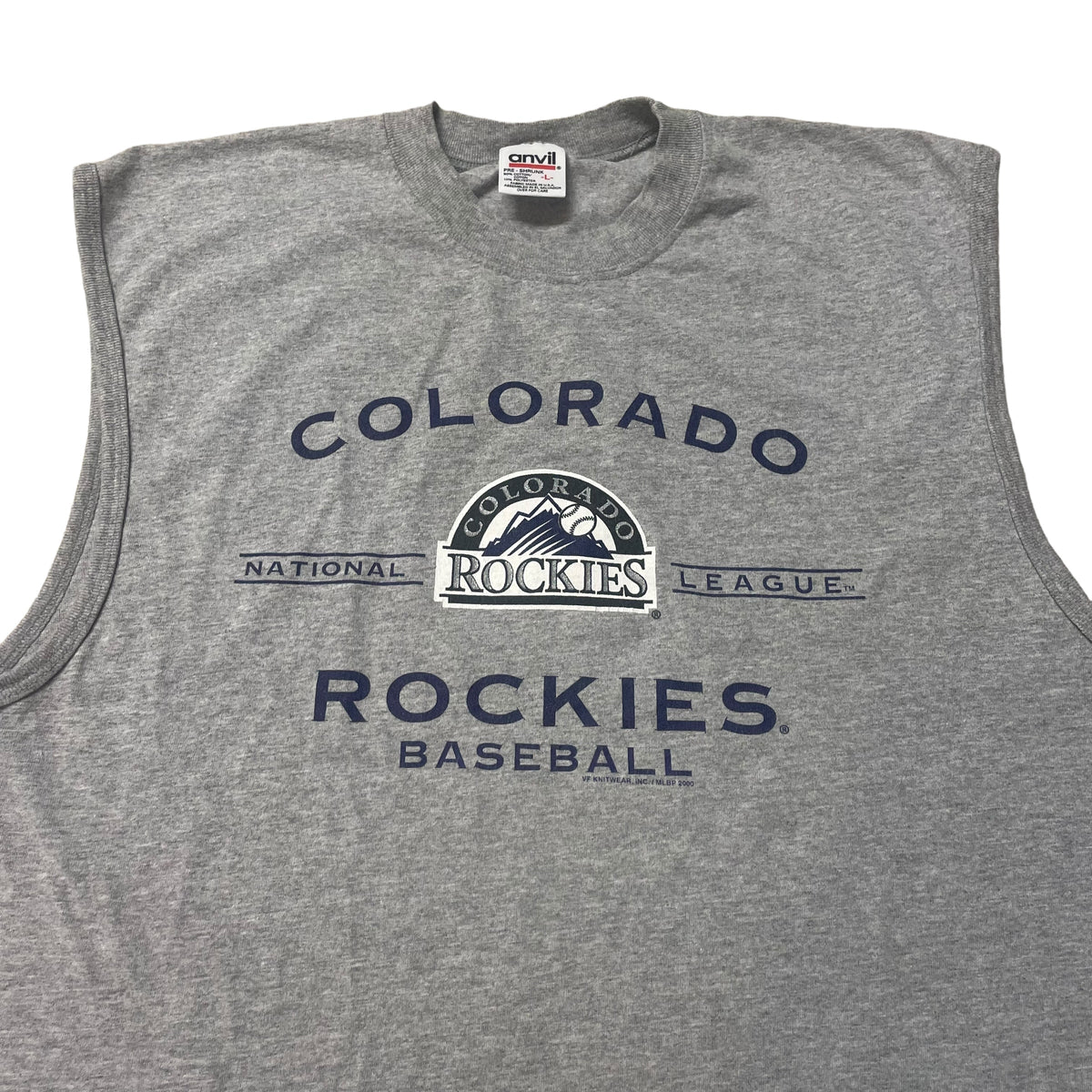 00’s Colorado Rockies Baseball Sleeveless T-Shirt