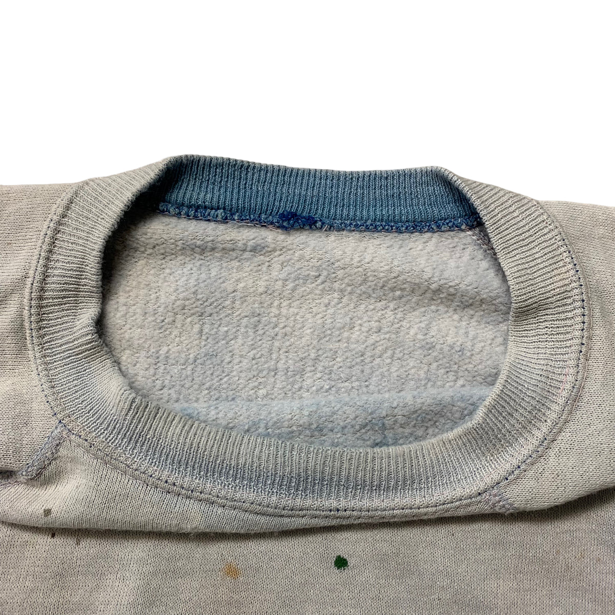 60’s Blue Faded Short Sleeve Sweatshirt