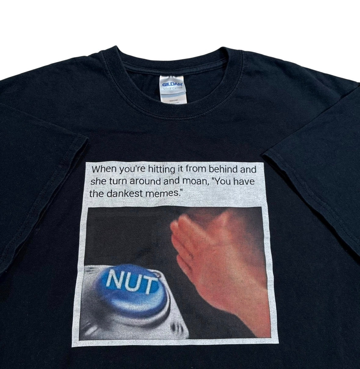 Meme tee size large