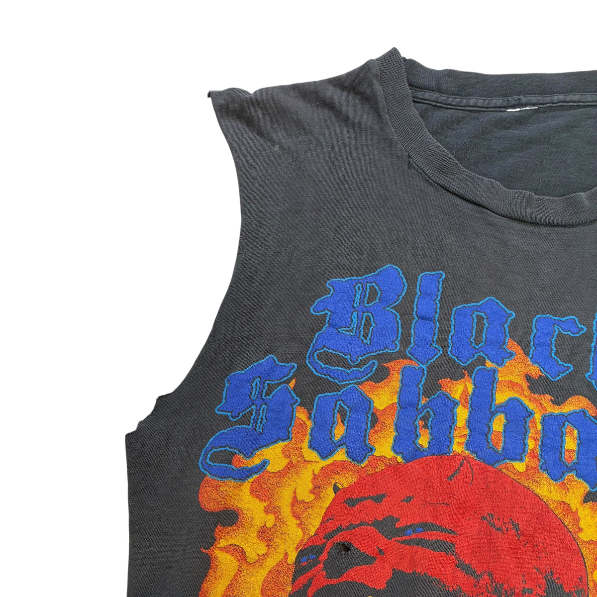 Black Sabbath Born Again cut off T-Shirt small